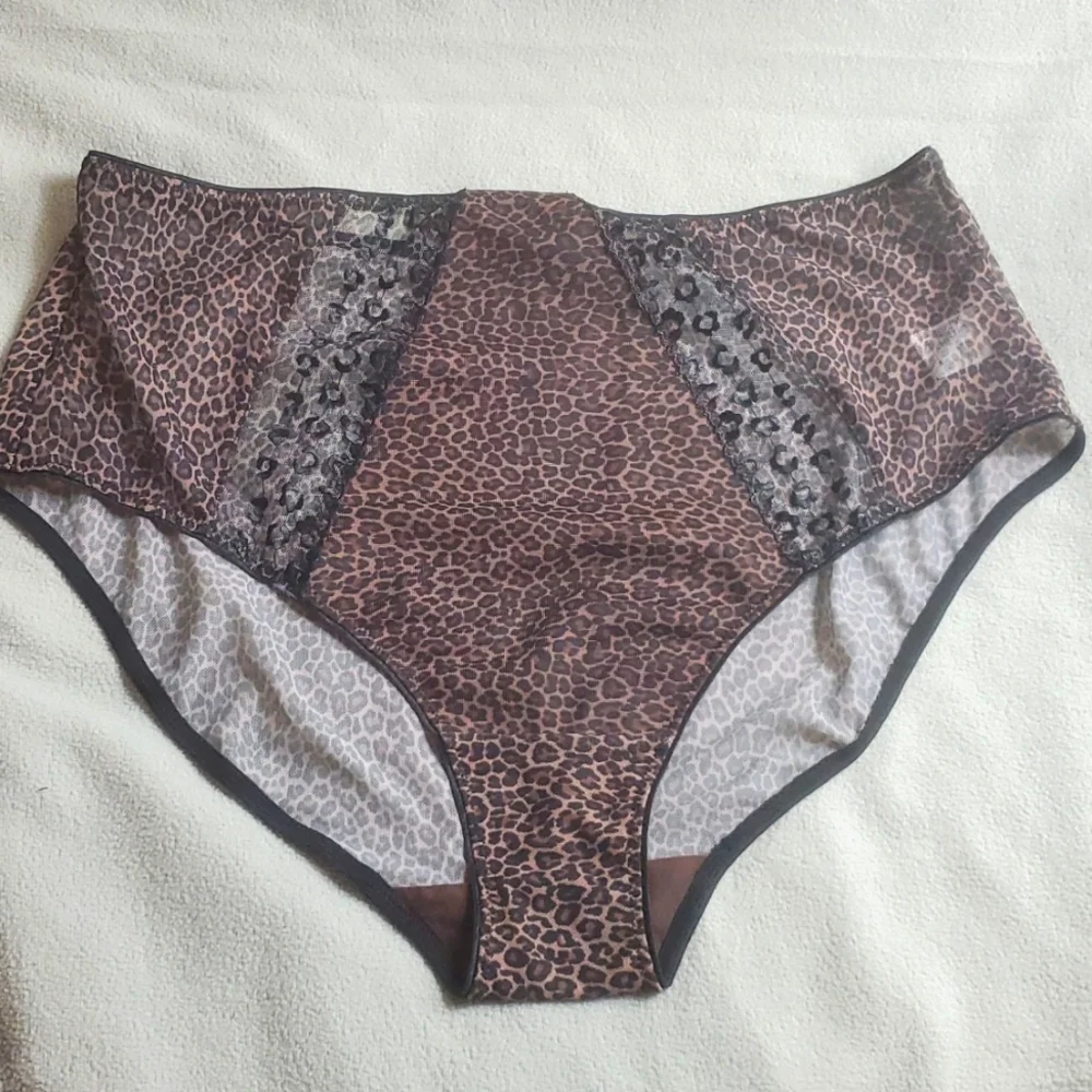 ELOMI. MATILDA FULL FIGURE EMBELLISHED BRIEFS ,NEW NO TAGS